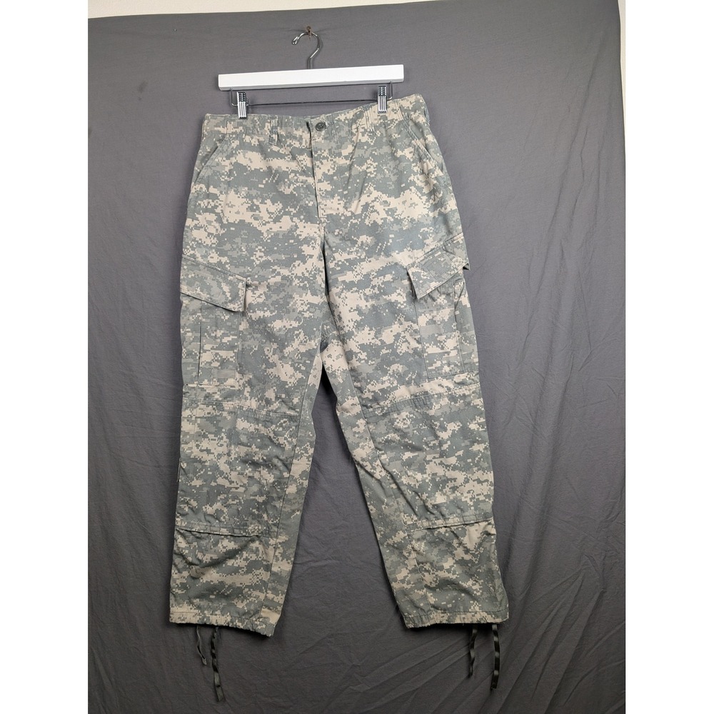 Combat Uniform ACU Digital Camo Cargo Pants Medium‎ Short
